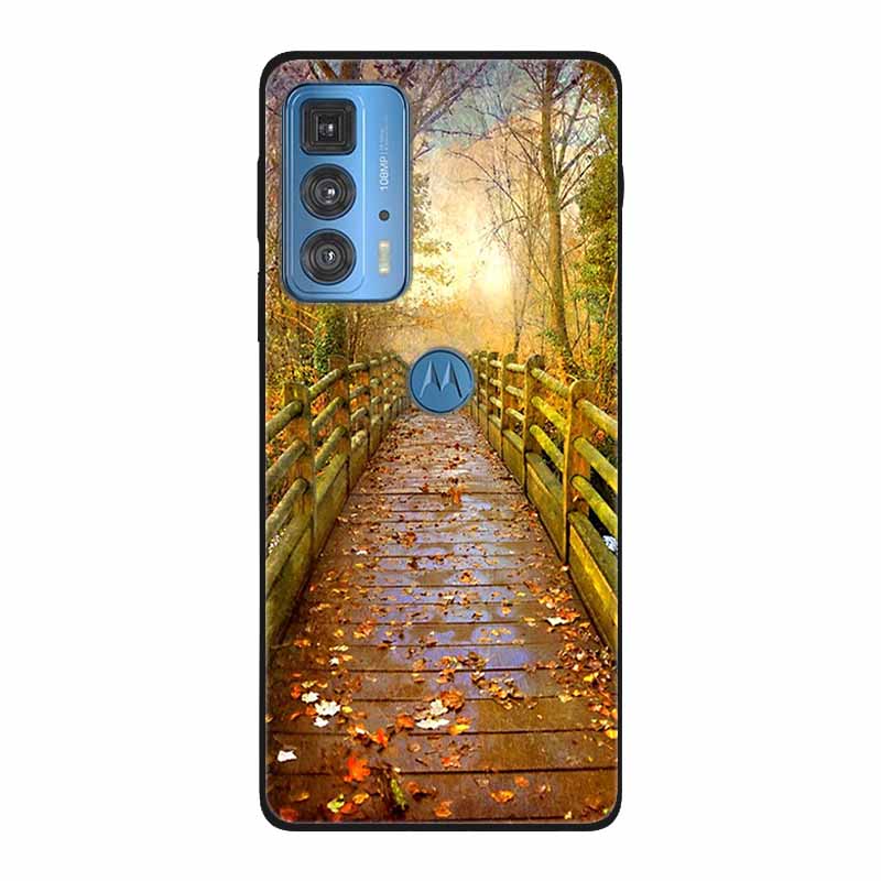 Dla Motorola Moto Edge 20 Pro Lite 5G Case odporny na wstrząsy miękki silikon TPU tylna pokrywa dla Moto Edge20 Fusion Pro etui na telefony śliczne