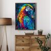 for colorful for parrot Diamond Painting Kit Round AB Drill Resin DIY