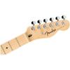 Fender Standard Telecaster® Electric Guitar, Maple Fingerboard, White Pickguard, Aqua Marine Metallic, with Soft Case.