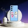 Kewpie Cute Angel baby Phone Case For Samsung Galaxy A73,A72,A71,A70,A53,A52,A51,Others Soft Black Cover