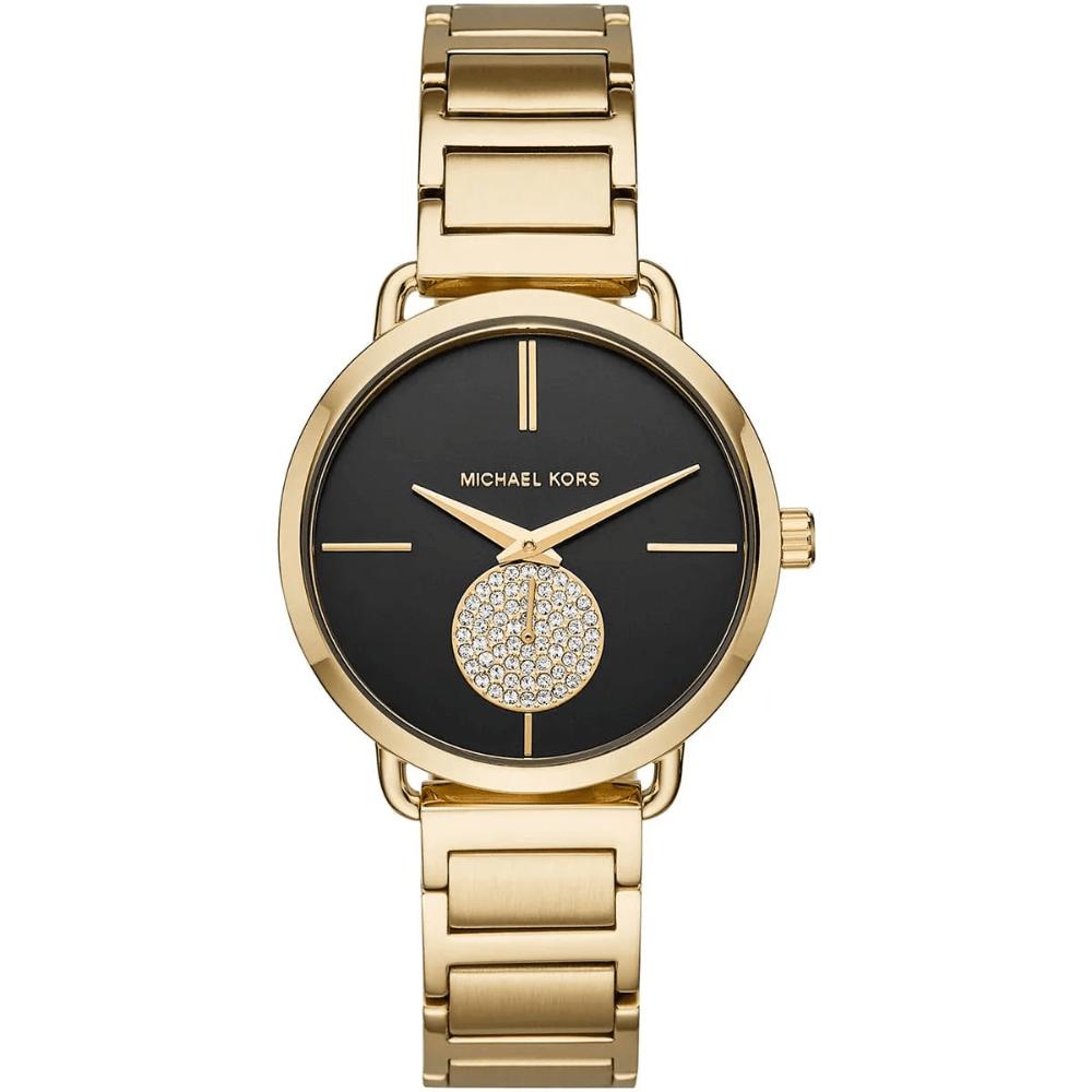 Michael Kors MK3788 Portia Czarna Tarcza Zegarek Damski