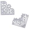 8Pcs Lace Flowers Die Cuts Flowers Lace Die Cuts Embossing Template Stencil Mold  DIY Album Decor