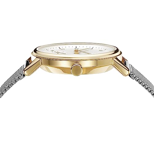 [KUPPEL LILLE Two Hands, Sub-seconds, Stainless Steel, Mesh Watch