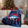 Custom Name Toronto Jays Blanket Bedding Blanket for Women Men, Soft Throw Blankets for Couch,Bed, picnic, Christmas gifts
