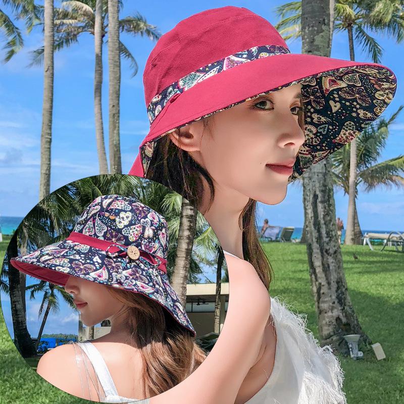 Breitkrempiger Sonnenhut im koreanischen Stil: Trendiges, vielseitiges Sommeraccessoire für Damen