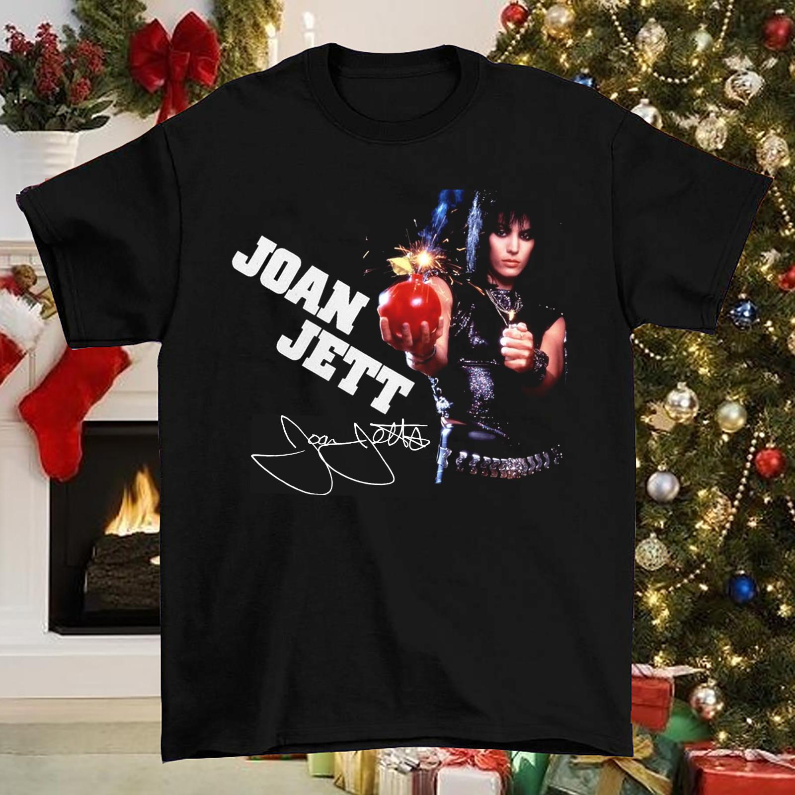 Inspired Joan Jett Signature Unisex Black T Shirt S To 5xl Gift For Fan S