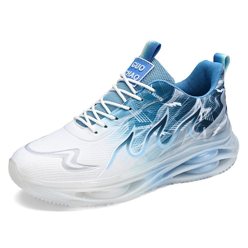 Extra Large Men's Sneakers with Cushioned Soles for Comfortable Running