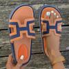 Summer Fashion New Color-Block Casual Slippers