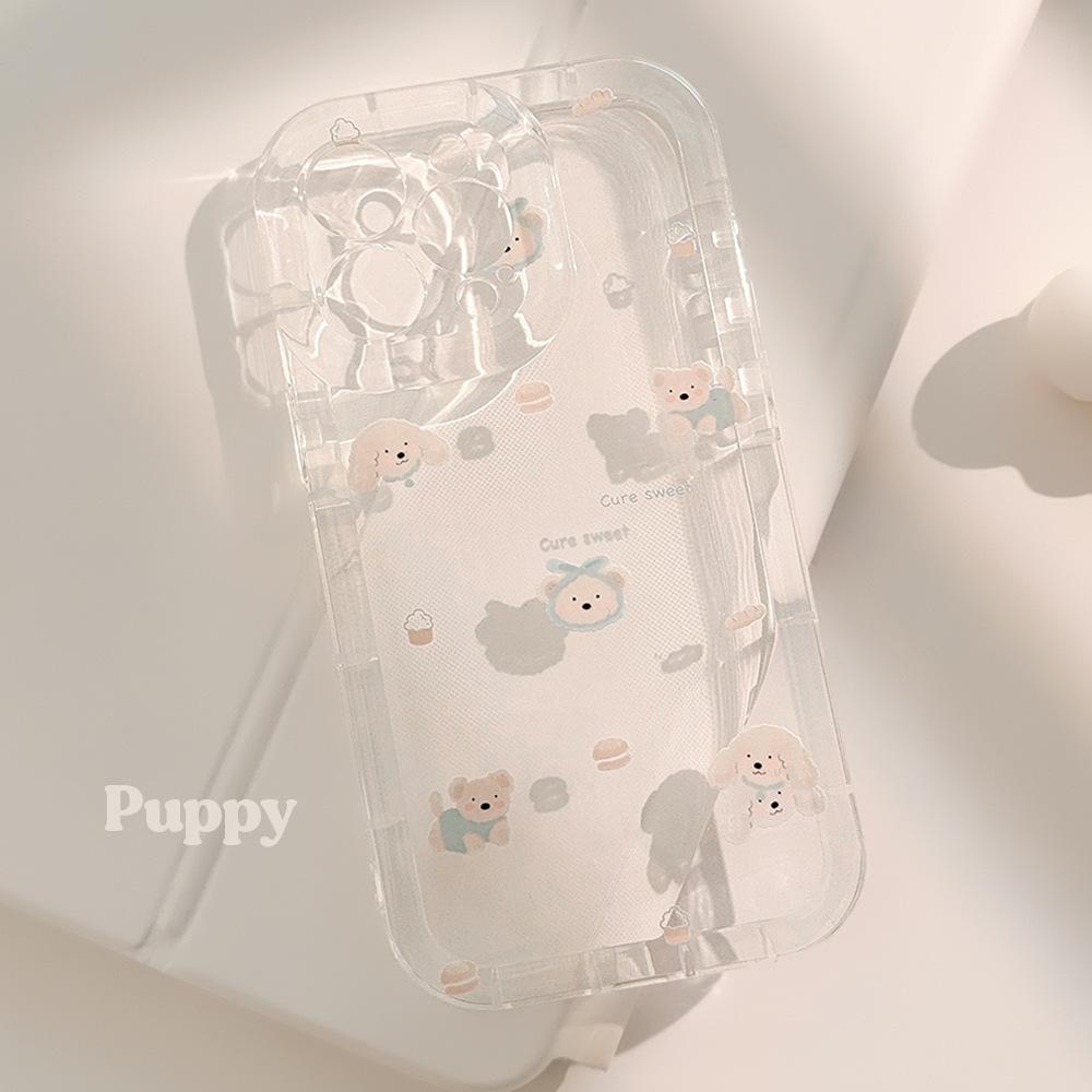 For Apple 16promax Mobile Phone Case 15pm Creative Personality for IPhone14 Air Bag Anti-fall 13pro Cute Series