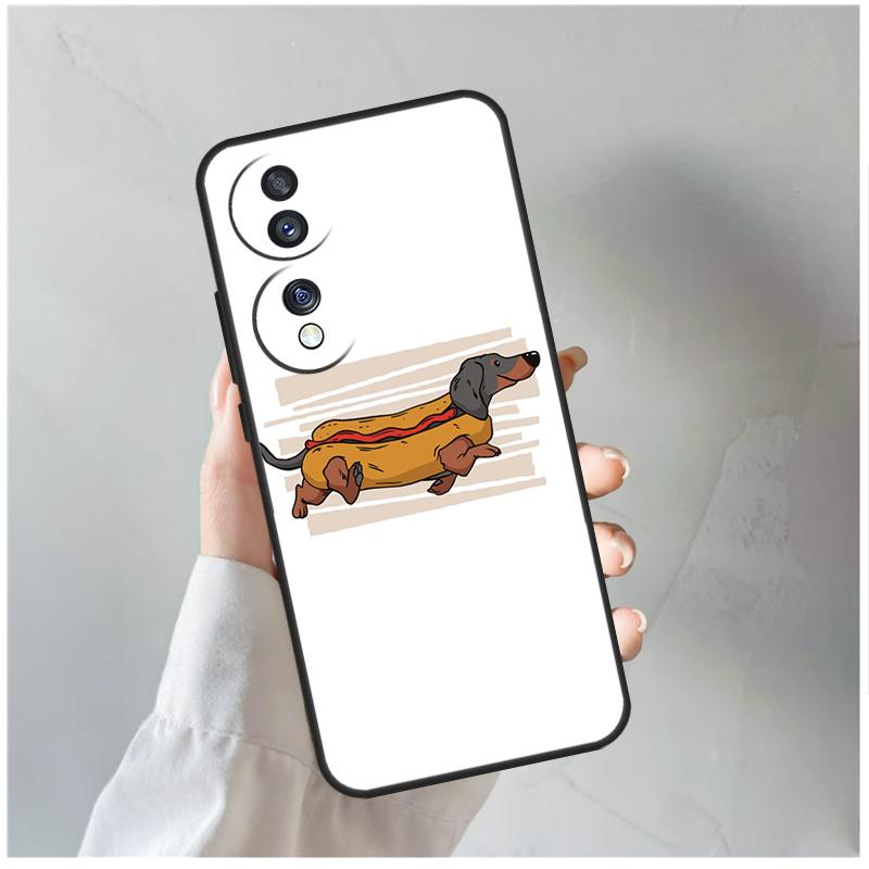 Dachshund Teckel Dackel Dog Case For Honor 90 Lite 50 70 Magic 5 6 Pro X6 X7 X8 X9 X6a X7a X8a X9a X9b X8b Cover Coque