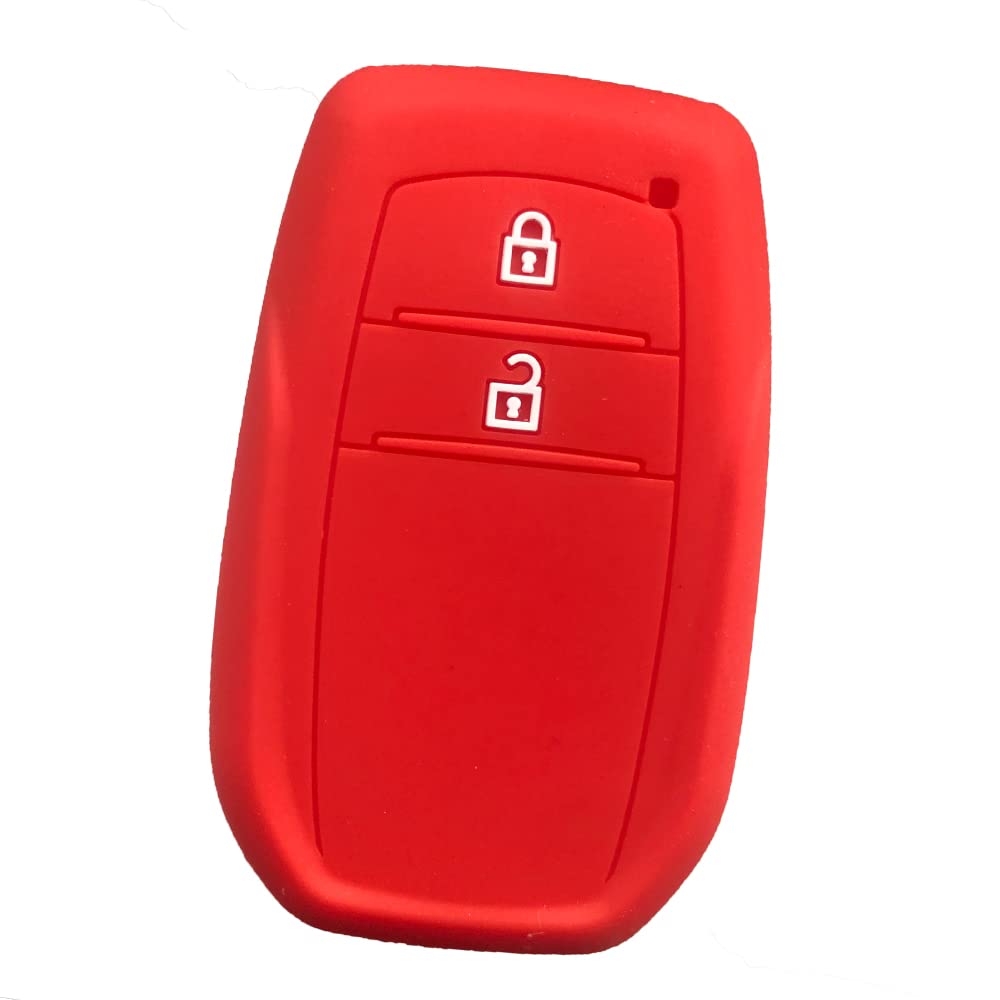 Kinotaka 2 Button Smart Key Case for Toyota Dedicated Design for Yaris New Harrier