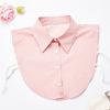 Detachable Front Tie Vintage False Blouse Collar Fashion Stripes Fake Collar  for Women