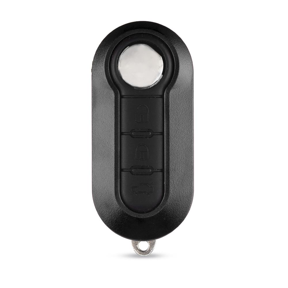 For Fiat 500 Punto Ducato Stilo Panda Remote Auto Key Pad Case Cover Fob Sip22 Flip Folding Car Key Shell 3 Buttons
