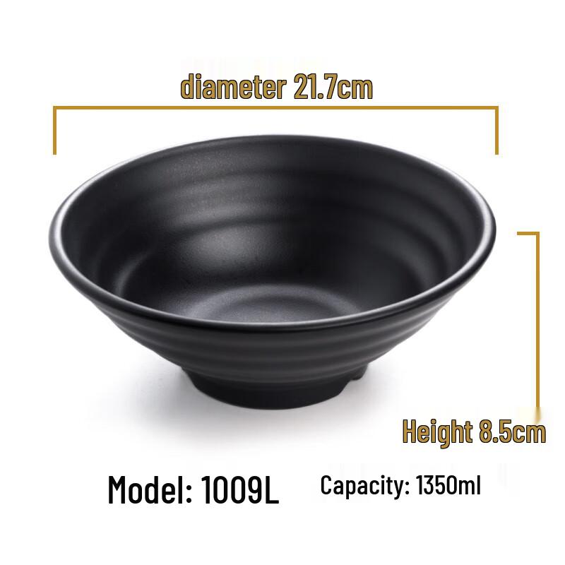 

MOLUONA Melamine Noodle & Soup Bowl