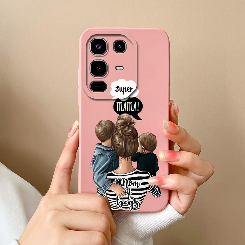 Bumper Bags For Infinix Note 50X 50 Pro Plus 50S Elegant Girls Patterns Square Soft Liquid Silicone Anti Drop Protective Cases For Infinix Back Covers