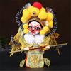 Chinese Opera Character Decoration Silk Doll Peking Opera Mask Doll Chinese Handmade Decorative Gifts Shop decoration Doll