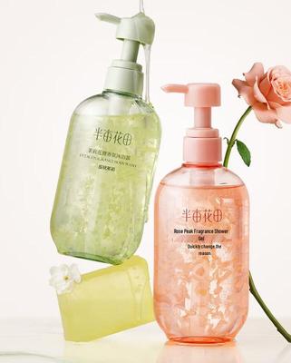 Ban Mu Hua Tian Amino Acid Jasmine Scented Shower Gel (400ml+500ml)