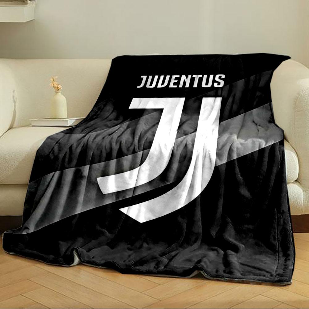 Minimalist white "J" with diagonal black and gray background stripes. for all seasons blanket lunch break throw gift