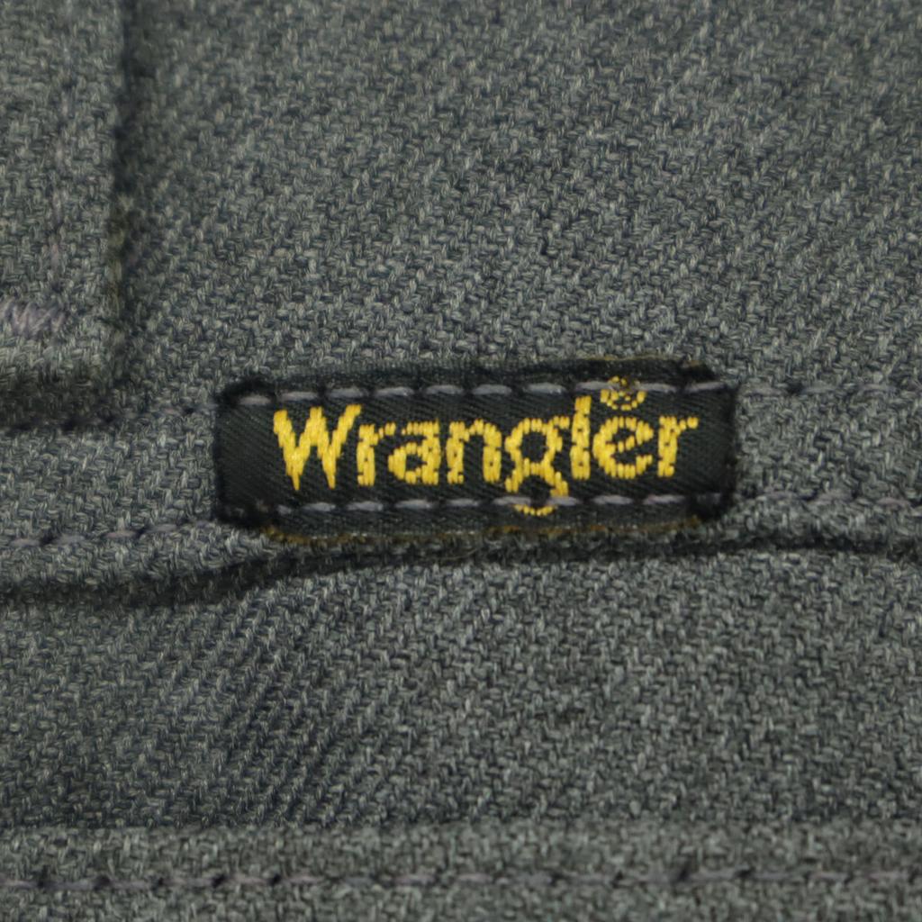 Wrangler 80s Vintage Launcher Long Pants W36 Gray Men's Used
