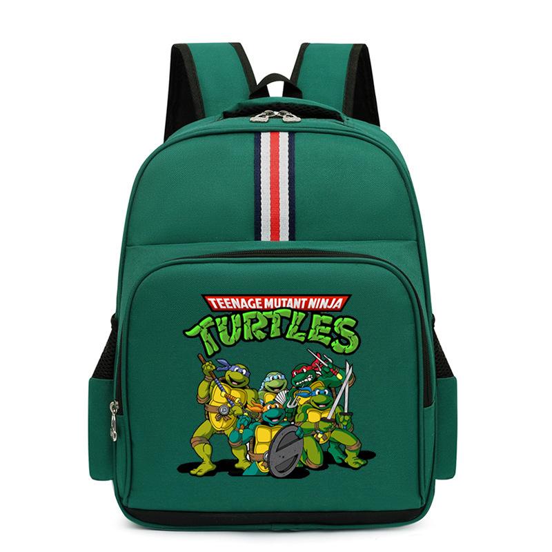 Hot Sale Teenage Mutant Ninja Turtles Cartoon Printed Backpack Elementary and Secondary School Students Outdoor Leisure Large Capacity
