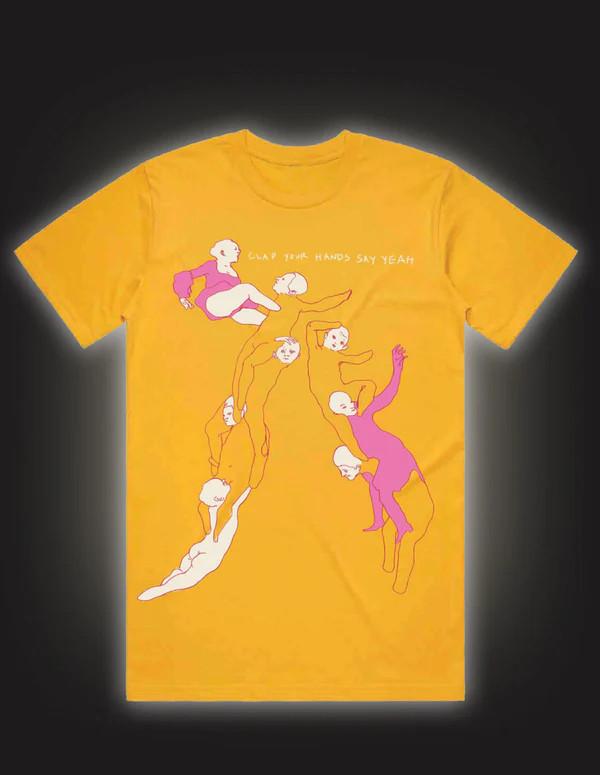CLAP YOUR HANDS SAY YEAH Maglietta Classica Album di Debutto Oro Unisex S-5XL E2321