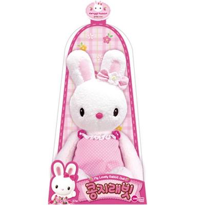 One&One Kongji Rabbit Attachment Doll Korean Childrens Toys