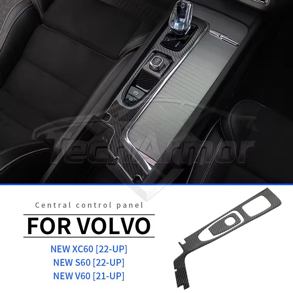 

Інтер’єр центральної панелі керування з вуглецевого волокна для Volvo XC60 S60 V60 V60CC XC90 S90 V90CC v60 v60cc2020-2022