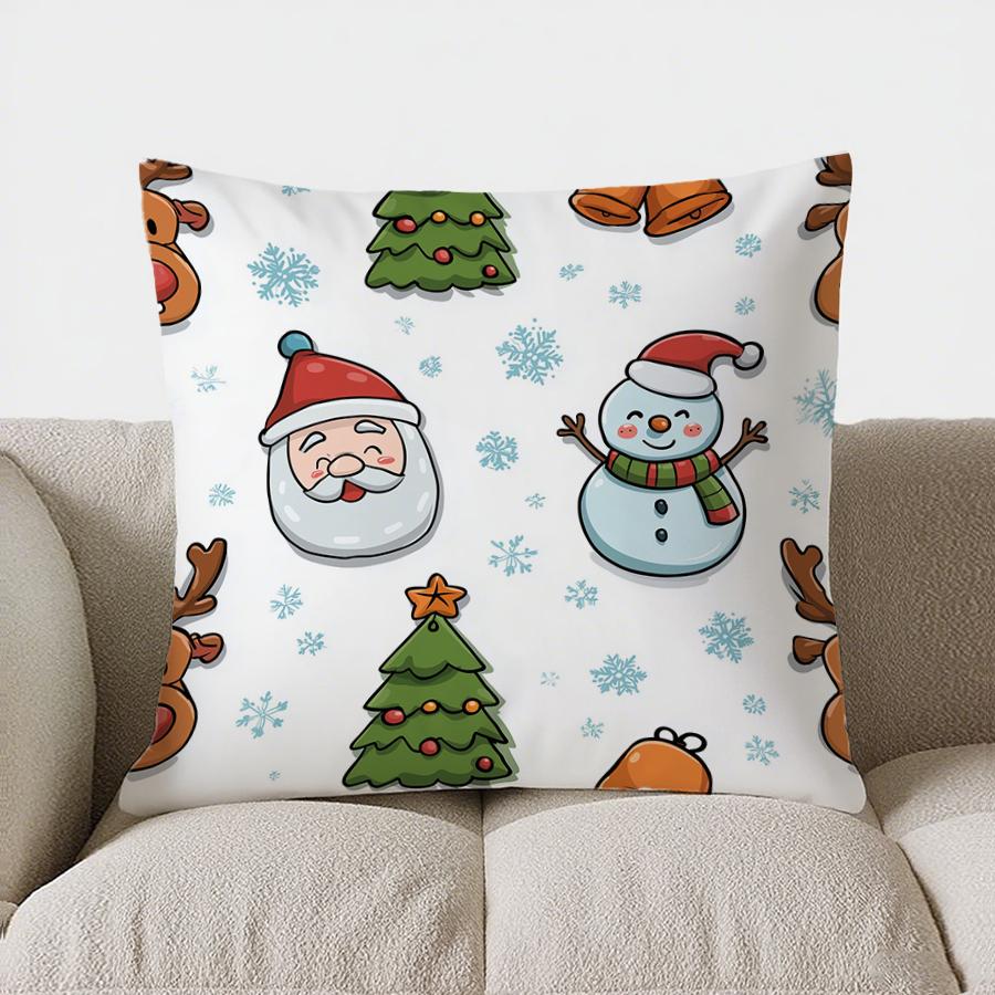 

Home Decor Vintage-Patterned Trees Pillow Cover For Home Pattern Cushion Cover Suitable For Sofa Bedroom Car Pillow Cover 16x16Inch