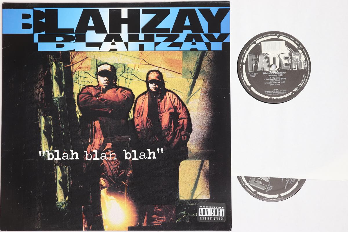 LP Record BLAHZAY BLAHZAY  Blah Blah Blah 6971240931 FADER 1996 US Rap  HipHopRB Used