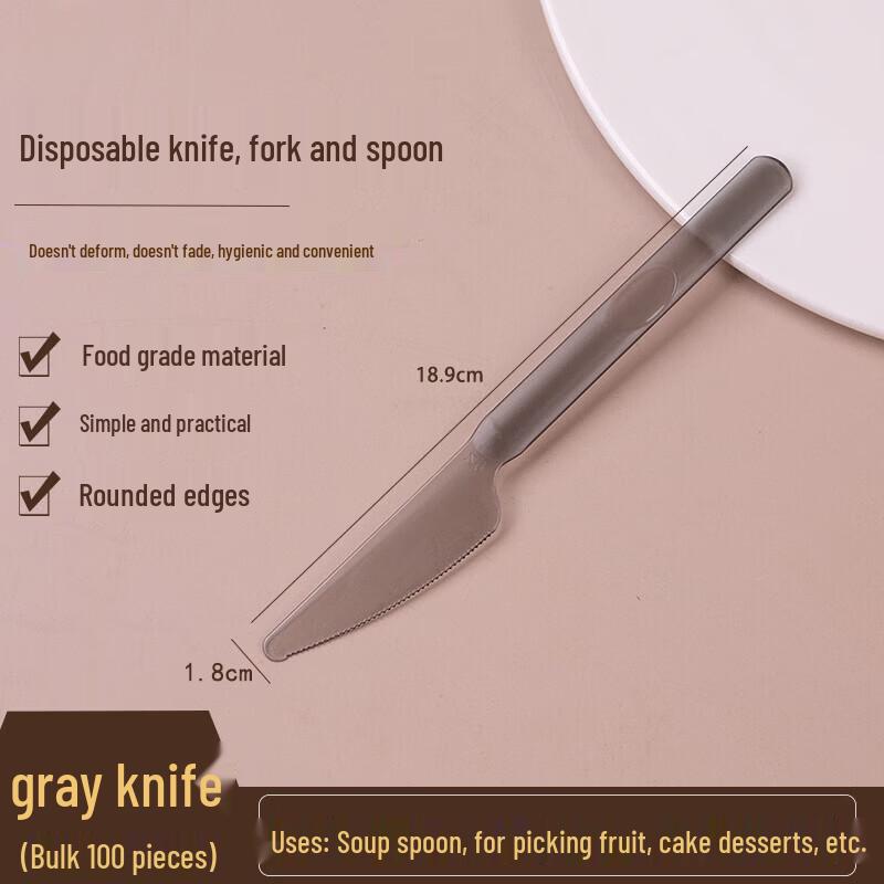 Homeglen Disposable Plastic Cutlery