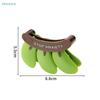 Magnetic Refrigerator Seal Clip,3D Realistic Banana Food Moisture-Proof Sealing Clip