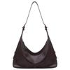 NEELEY Genuine Leather Hobo Crossbody Bag
