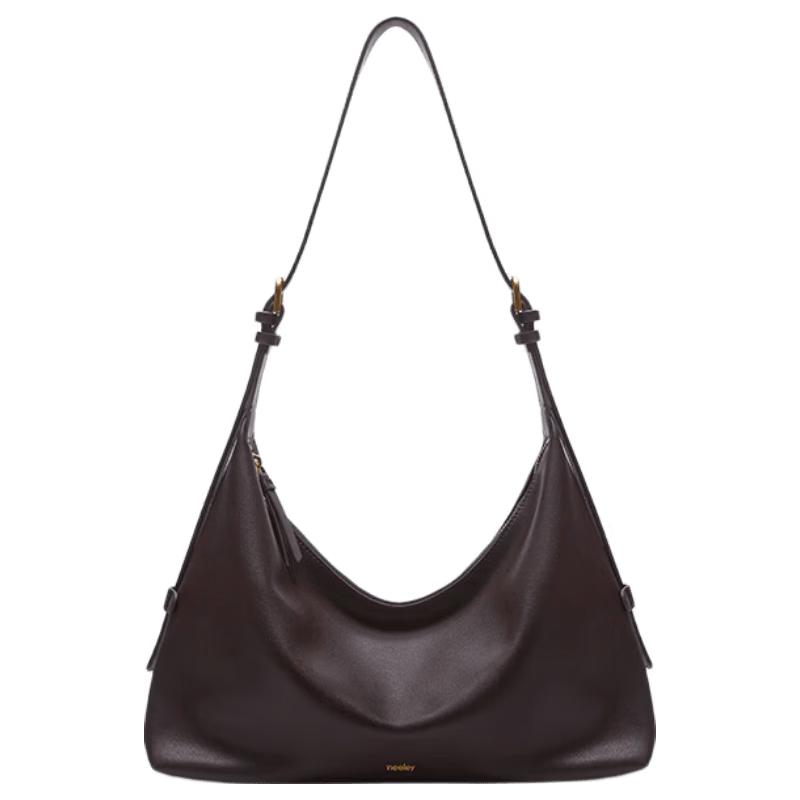 NEELEY Genuine Leather Hobo Crossbody Bag