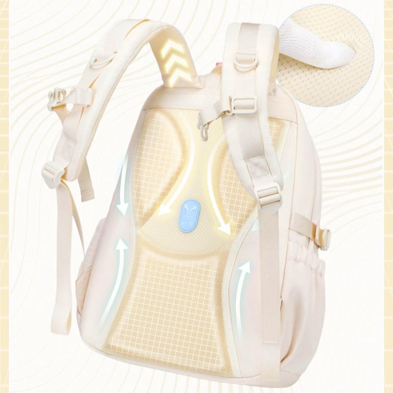 Zaini per Bambini Scuola Primaria Classi 3-6 Ragazza Rosa Studente Scuola Media Borse Scolastiche Impermeabili Zaino con Manico Festival delle Farfalle con Astuccio