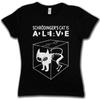 Schrodingers Cat is Alive Science T-shirt
