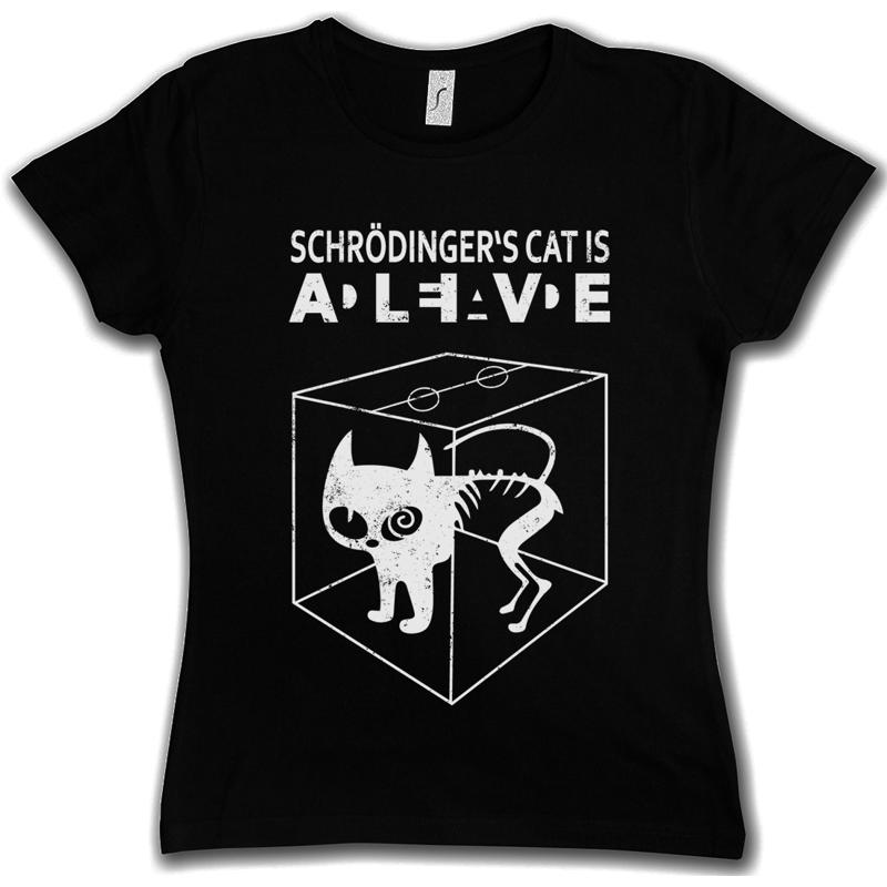 Schrodingers Cat is Alive Science T-shirt