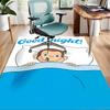 1pc Curious George Design Area Rug - Non-Slip, Soft & Cozy Floor Mat for Living Room, Bedroom, Office - Indoor/Outdoor Decorative Carpet