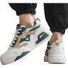 Warrior Men's Casual Sneakers Versatile Board Shoes Autumn 2025 New Lightweight Comfortable Sports Shoes for Men, Beige Black, Size 41