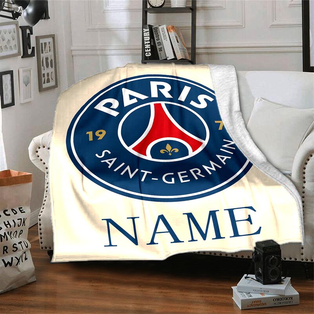 Custom Name Bayern Munich Crest blanket for Couch & Bed, Plush Cozy Fuzzy Blanket Super Soft & Warm Blankets for Fall and Winter. 0908228