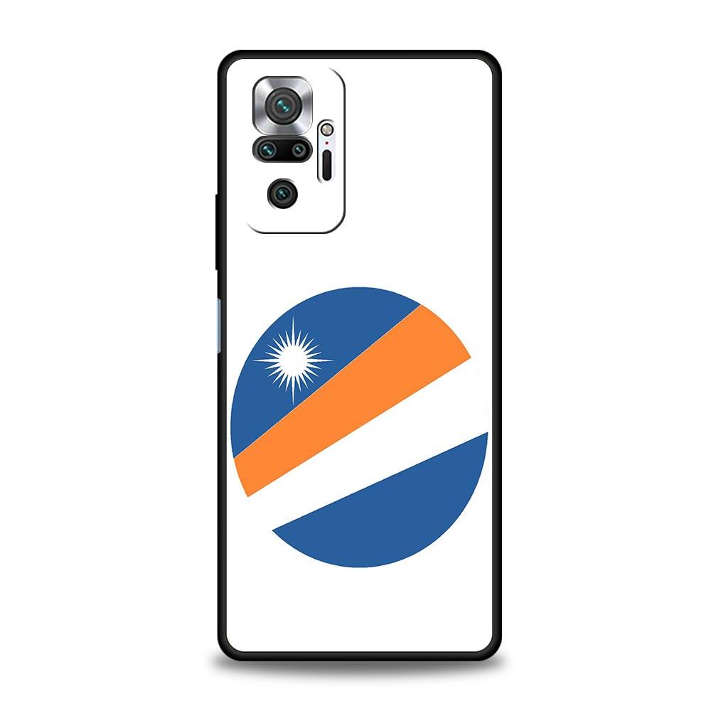 

Marshall Islands Flag Phone Case For Xiaomi Redmi Note 15 14 13 12 4G 9 10 11 Pro Plus 5G 14C 13C 12C 10C Soft TPU Cover Redmi Note 14 4G