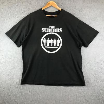 Vintage 90s Glow-in-the-Dark The Suburbs ORIGINAL Band Tee XL