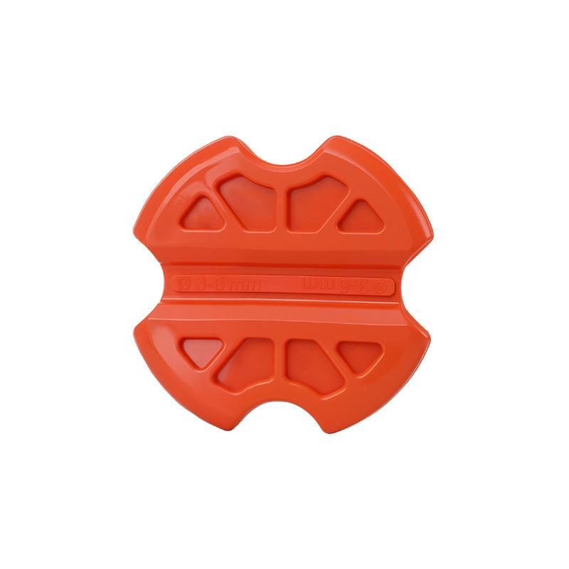 2pcs Electrician Wire Puller Wire Drawing Machine Rubber Electrician Wire Holder Tool Anti-slip Clamp For Wire Threading Pulling