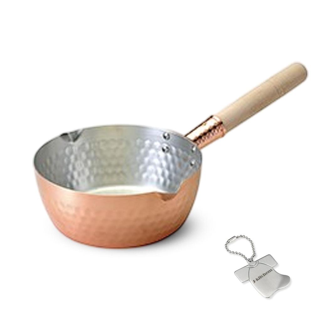 Copper Saucepan Yukihira 18cm Gas Stove Only Made In Japan Original T Included J-kitchens Kankiri-kun