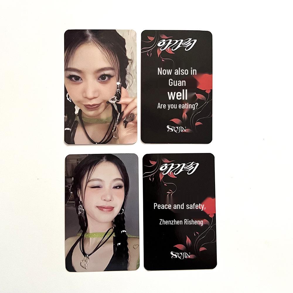 Xu Suizhen Soojin Agassy Exclusive Starlight Photocards with Chinese Back Design