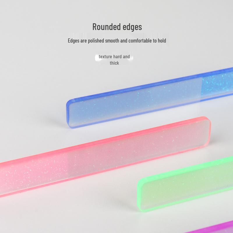 In Stock Glass Nail File - Polishing, Grinding & Shining Tool for Manicures