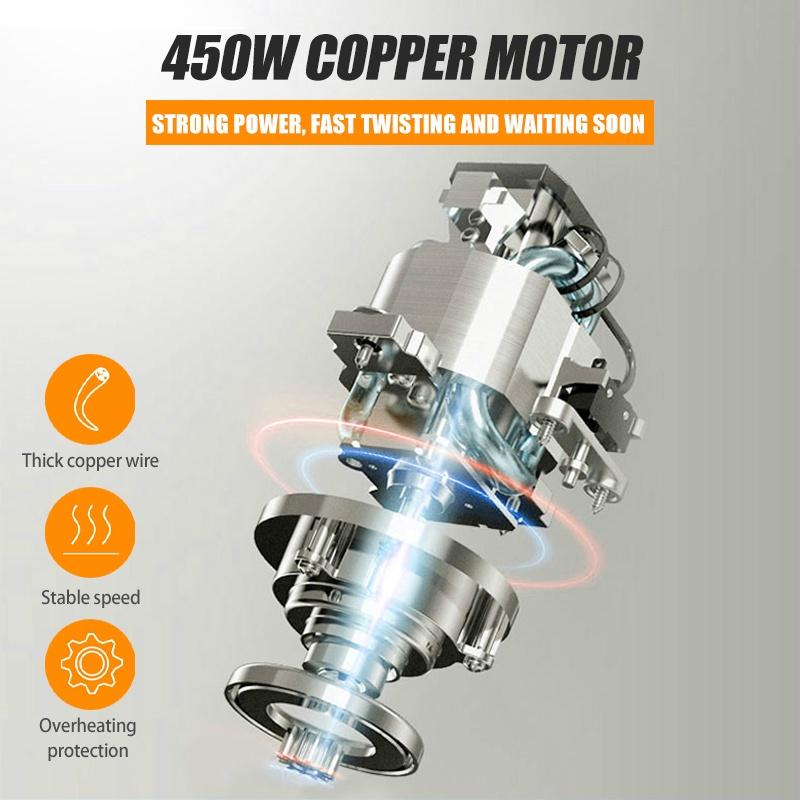 800W 5L 3 Speed Food Mixer Blender Stainless Steel Electric Chopper Mincing Machine Food Processors Electric Meat Grinder
