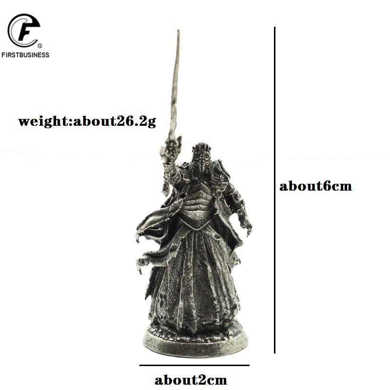 Middle Ages Legion Wraith Soliders Model Toy Figurines Miniatures Pure Copper Men Gifts Desktop Ornament Decoration Crafts Metal
