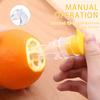 Manual Lemon Juicer Manual Fruit Juicer Squeezer Built-In Filter Manual Fruit Squeezer Screw Top Juice Squeezer for Pinics