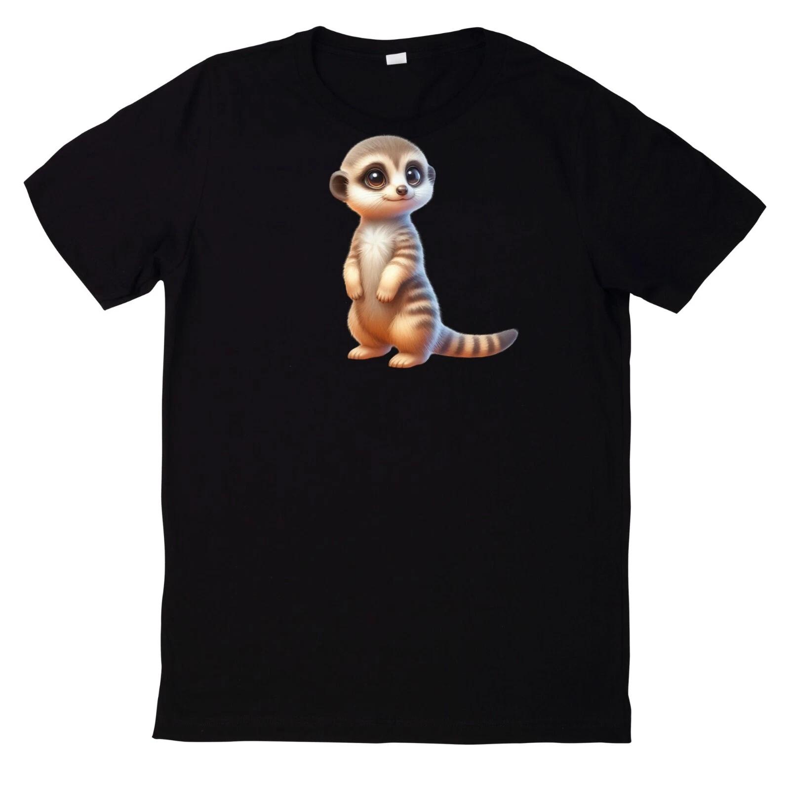 T-Shirt Süßes Erdmännchen Geschenkidee XS