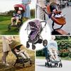 Stroller Rain Cover Waterproof Windproof Breathable Dust Snow Rain Protection Stroller Travel